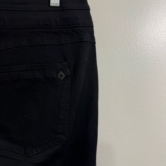 Democracy Jeans Itty Bitty Boot High Rise Ab Technology Black Pull On Size 16W - Picture 5 of 14